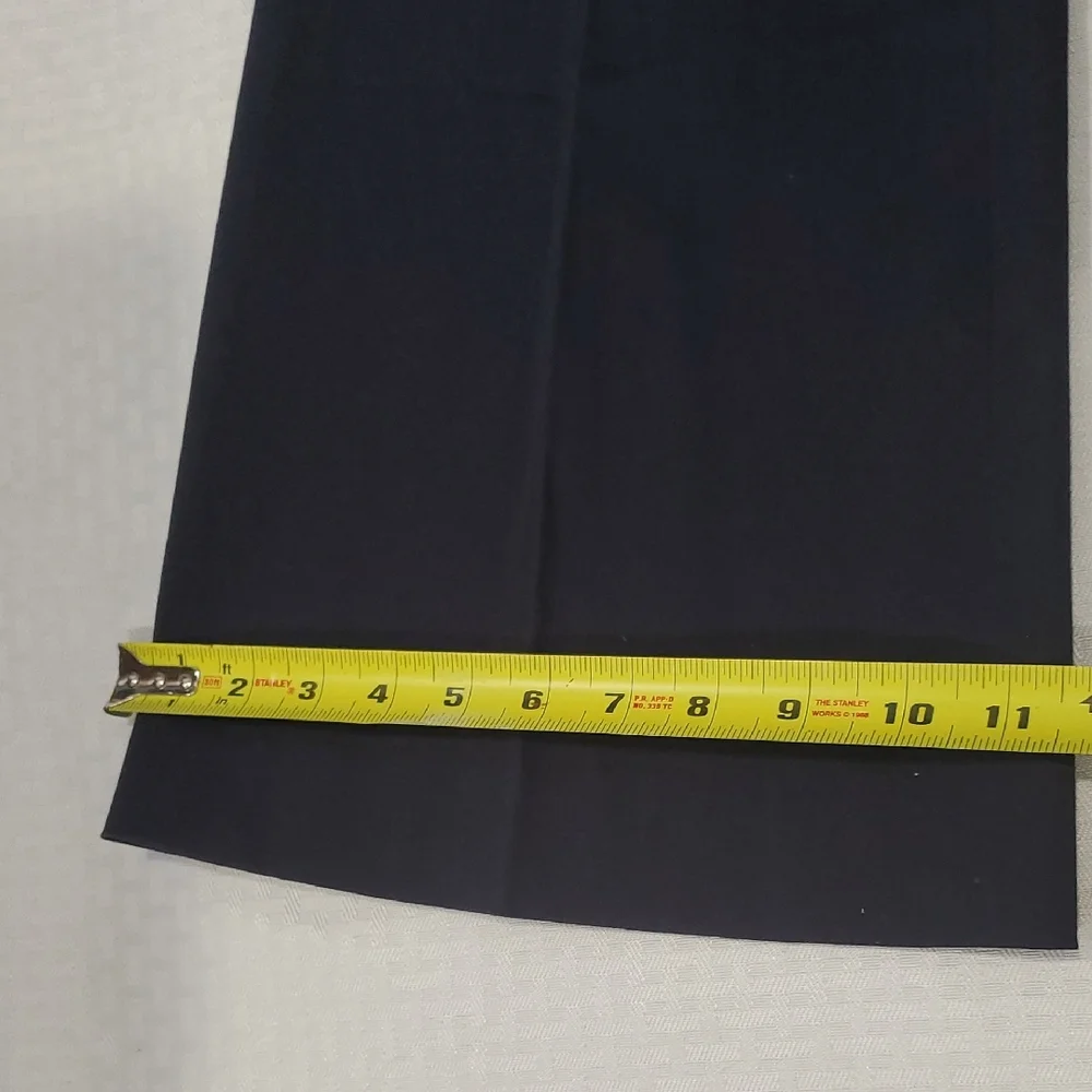 NWT Tory Burch Blue Wide-Leg Trousers Office Board Room Dress Pants Size 2 - Picture 6 of 16
